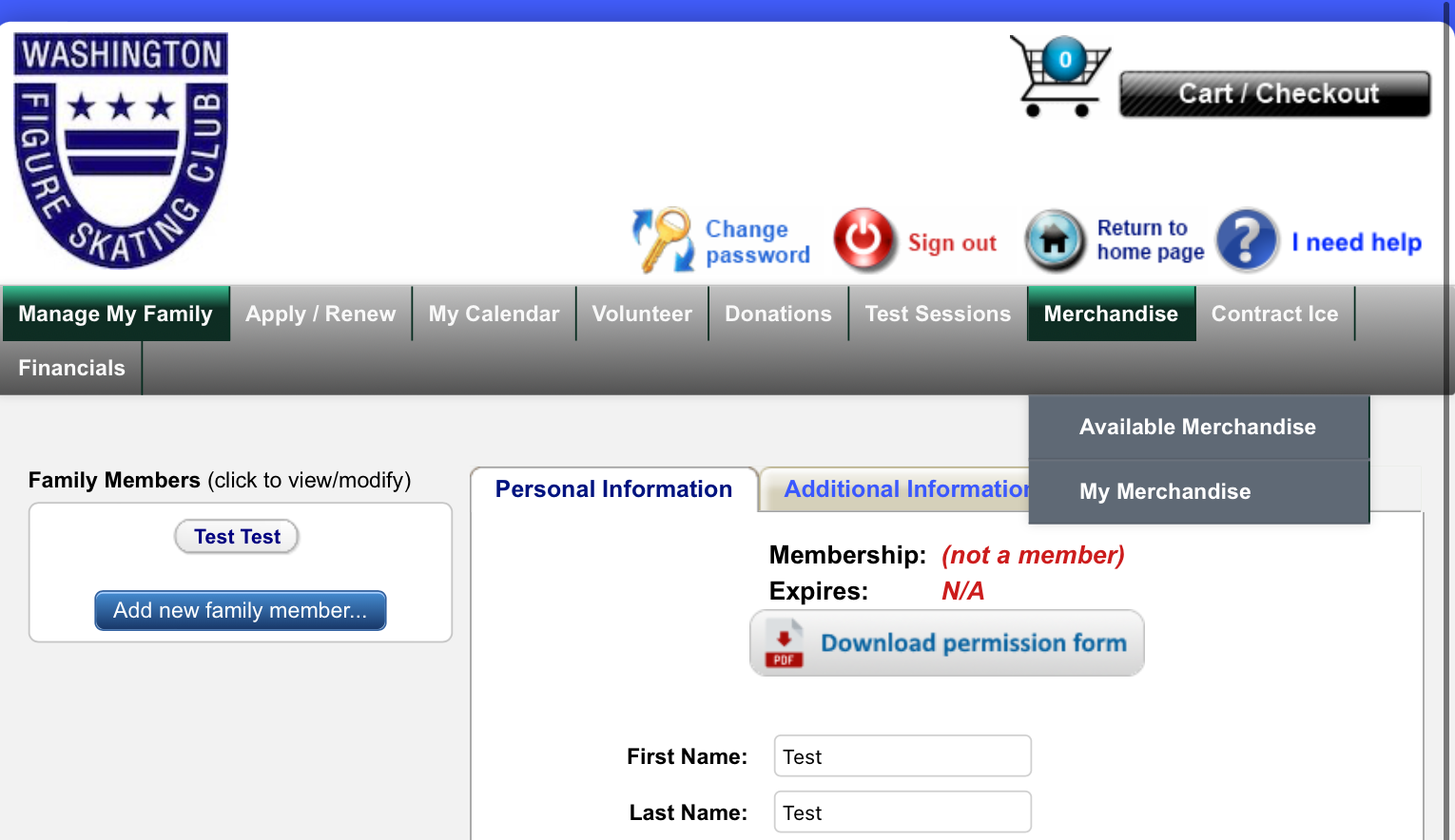Ordering WFSC Merchandise WFSC
